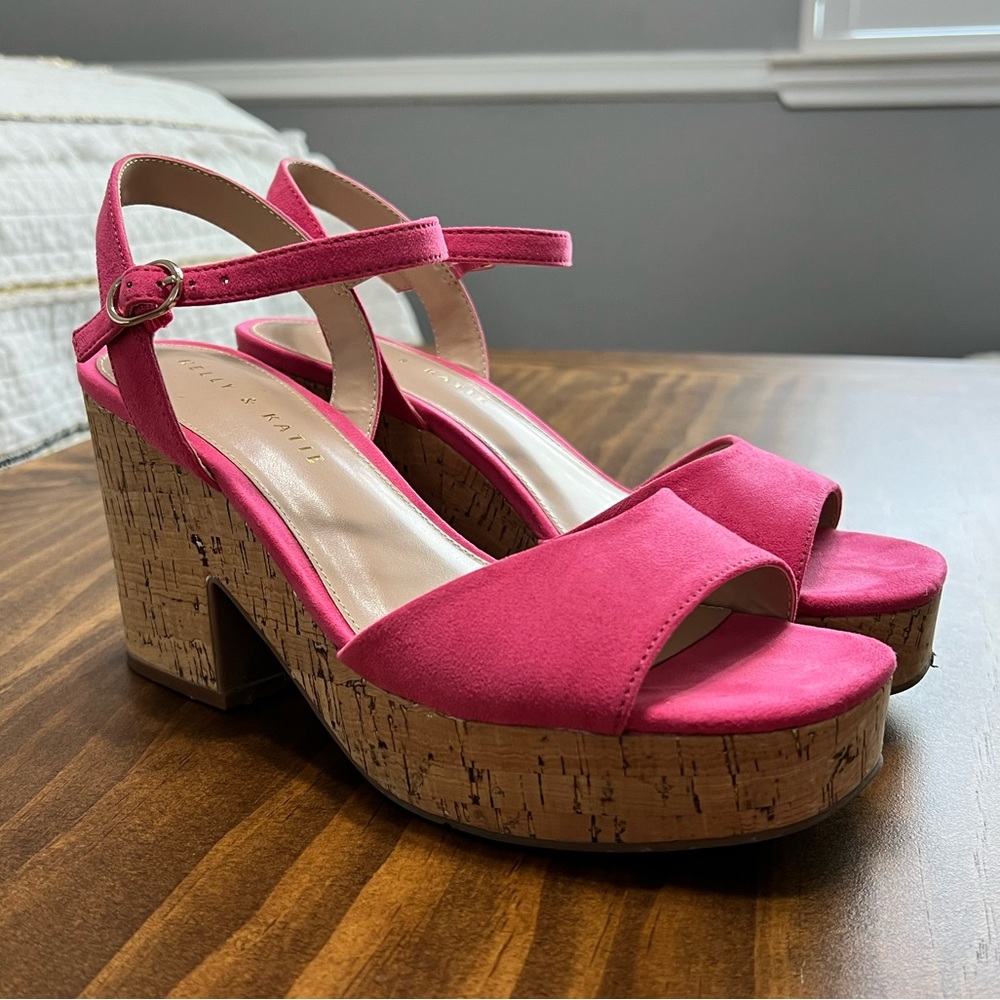 Pink Wedges